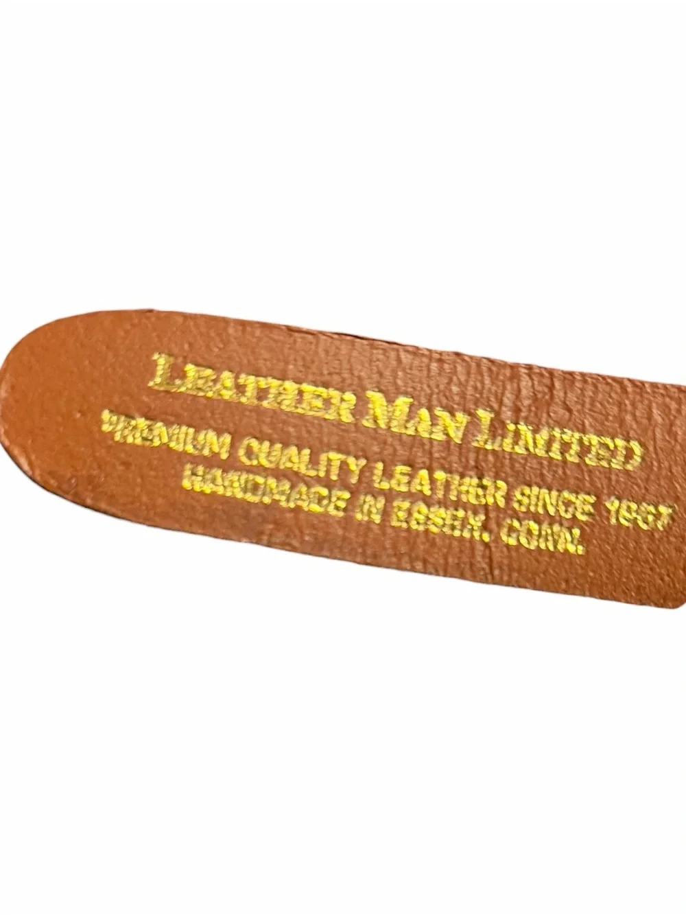Navy Blue Baseball Youth Web Belt with Tan Trim